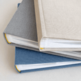 Load image into Gallery viewer, Linen Guest Book – Timeless Elegance