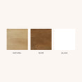 Load image into Gallery viewer, teinte et couleurs du bois au choix naturel noye blanc