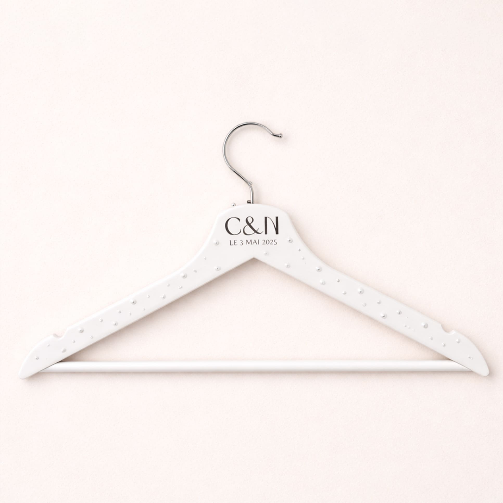 Bridal hanger with pearls – Love &amp; Ribbons