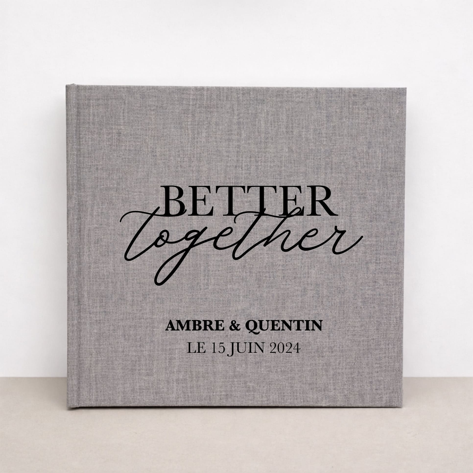 Livre d’or mariage joyeux et contemporain