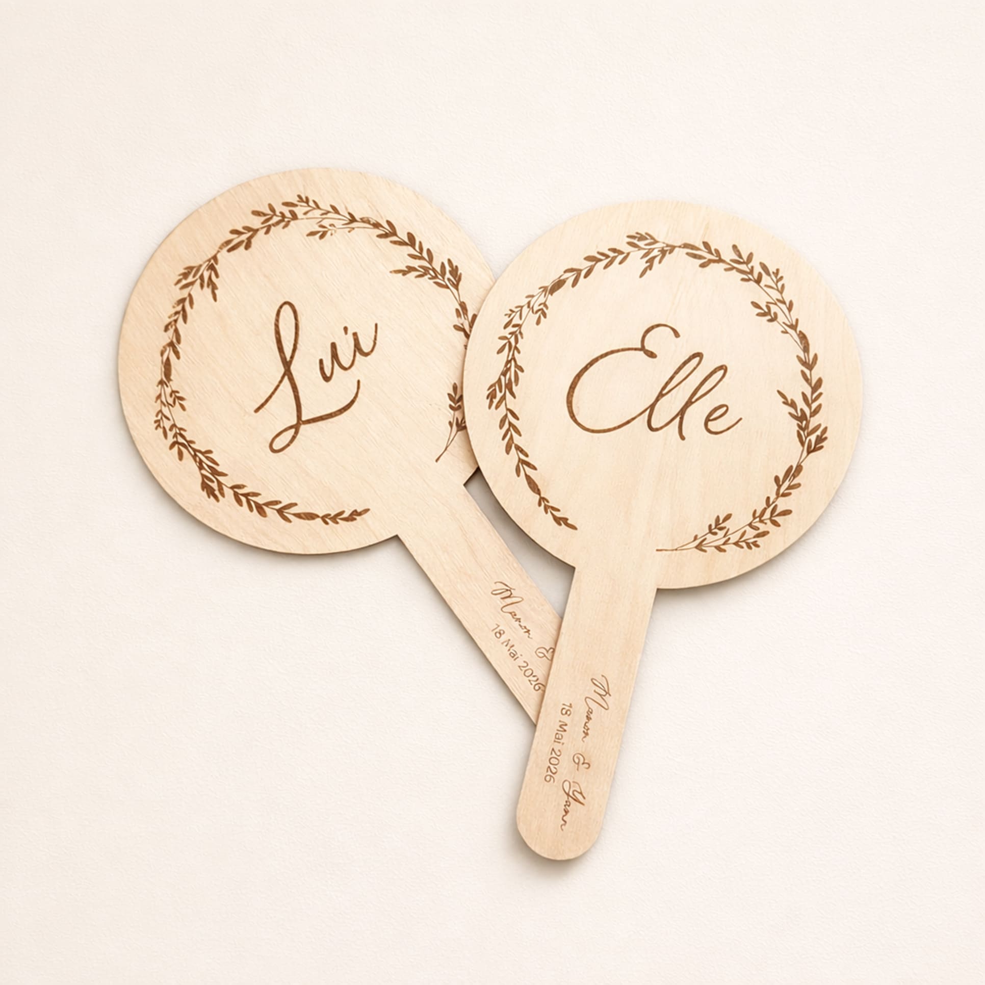 Jeu des mariés Elle Lui accessoire photo mariage