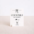Load image into Gallery viewer, Pancarte mariage en bois personnalisée pour bar à cocktails, collection Love & Ribbons
